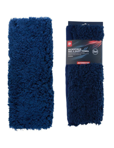 Ściereczka do czyszczenia microfibra woskowanie polerowanie 40x40cm dirt devil granatowa