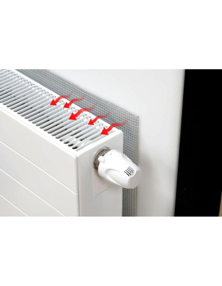 Folia izolacyjna ekran ścienny aluminiowy 250x50x0,2cm kinzo