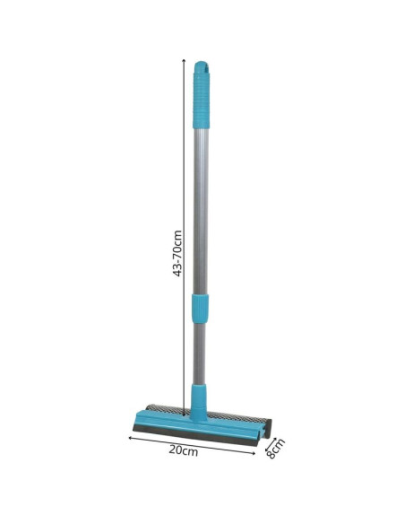 Ściągaczka wody z szyb i luster z rączką regulowana 43-70cm alpina