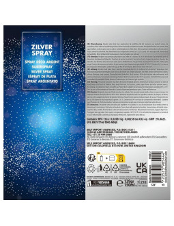 Lakier dekoracyjny 150ml srebrny 2