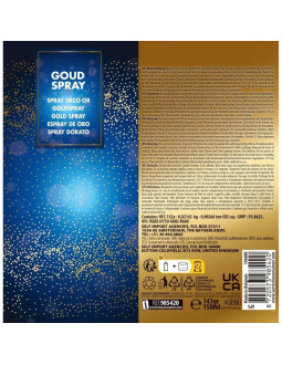 Lakier dekoracyjny 150ml złoty 2