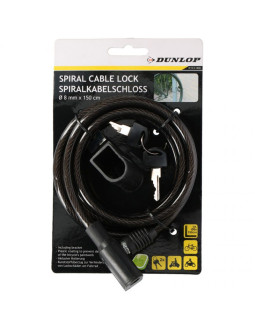 Zapięcie rowerowe dunlop 8mm x 150cm  56375