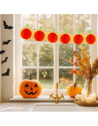 Girlanda dekoracyjna dynie halloween