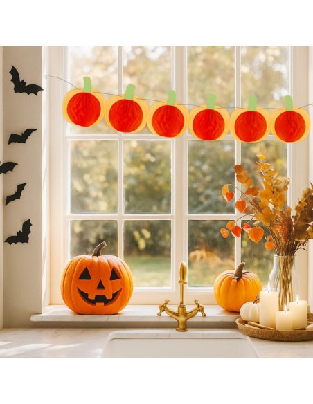 Girlanda dekoracyjna dynie halloween