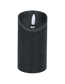 Świeca dekoracyjna 70x130mm led wosk black