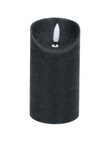 Świeca dekoracyjna 70x130mm led wosk black