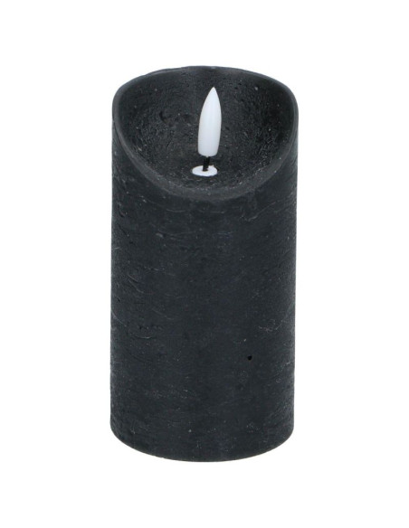Świeca dekoracyjna 70x130mm led wosk black