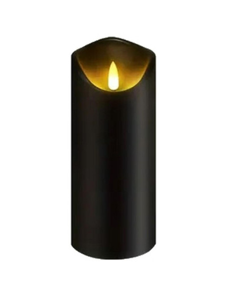 Świeca dekoracyjna 70x130mm led wosk black