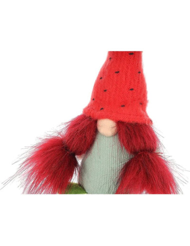 Skrzat gnom truskawka 20cm dekoracja wiosenna girl