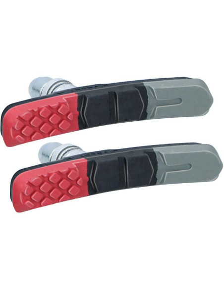 Klocki hamulcowe 2szt mocowanie na nakrętki 3 rodzaje gum 70mm bicycle gear