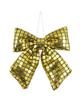 Kokarda dekoracyjna złota 15x17cm mica