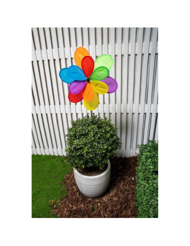 Wiatraczek dekoracja do ogrodu 37x12x85cm arti casa