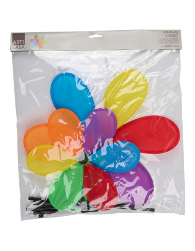 Wiatraczek dekoracja do ogrodu 37x12x85cm arti casa