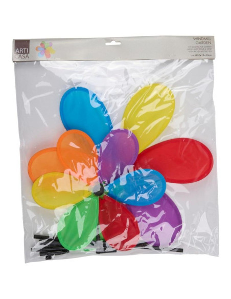 Wiatraczek dekoracja do ogrodu 37x12x85cm arti casa