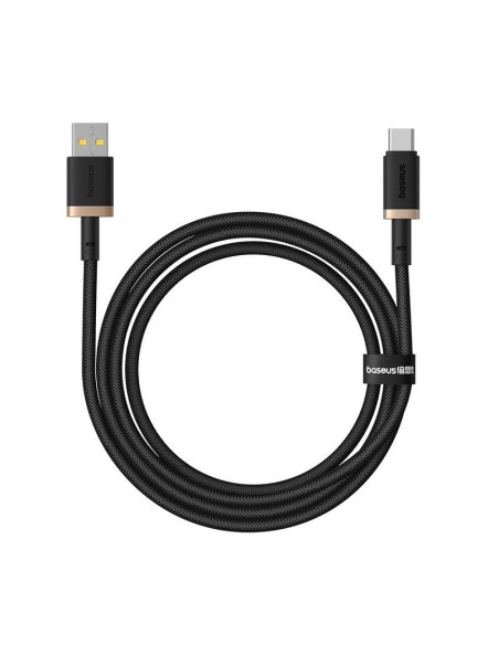 Kabel baseus dura usb-typ c 60w 1m (czarno-złoty)