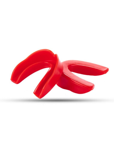 Ochraniacz na zęby + pudełko - czerwony | standard