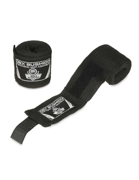 Owijki bokserskie, bawełniane - 2 metry | czarne