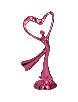 Figurka plastikowa różowa - taniec