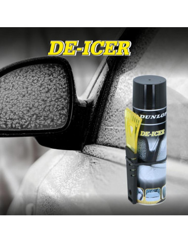 Odmrażacz i skrobaczka do szyb dunlop 600ml