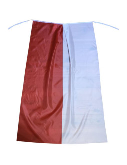 Peleryna kibica polska 120x80cm