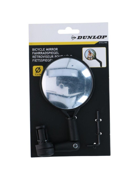 Lusterko rowerowe śr 7,5cm dunlop