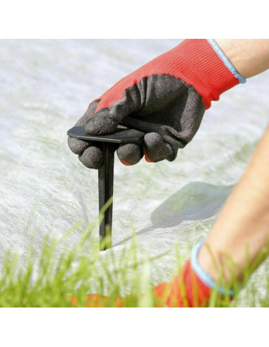 Szpilki groty kołki do agrowłókniny harpoon peg wys. 12,5cm 50szt