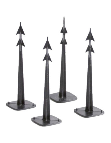 Szpilki groty kołki do agrowłókniny harpoon peg wys. 12,5cm 50szt