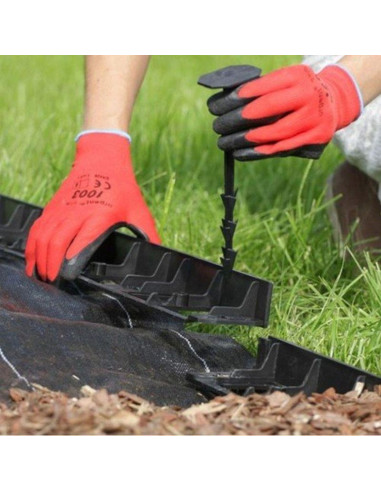 Szpilki groty kołki do agrowłókniny harpoon peg wys. 12,5cm 50szt