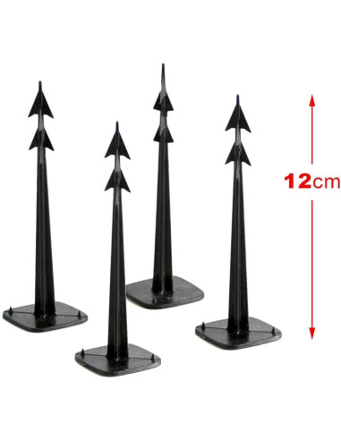 Szpilki groty kołki do agrowłókniny harpoon peg wys. 12,5cm 50szt