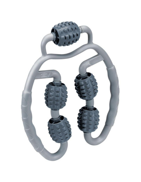 Wałek roller fitness 5 rolek umbro szary