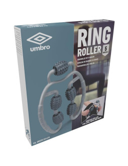 Wałek roller fitness 5 rolek umbro szary 2