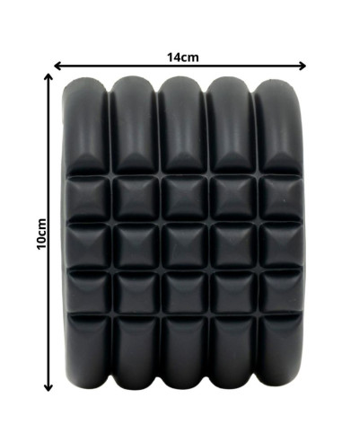Wałek roller do ćwiczeń czarny 14x10cm enero fit