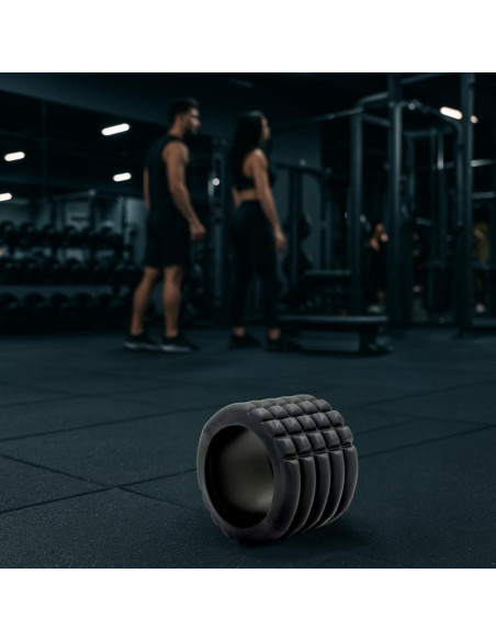 Wałek roller do ćwiczeń czarny 14x10cm enero fit
