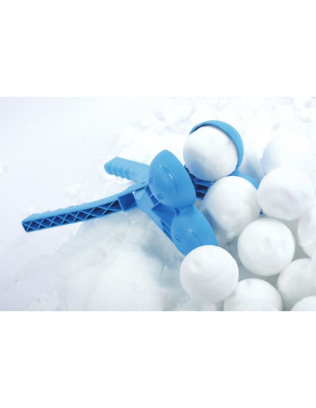 Śnieżkomat- snowball do robienia kulek śnieżnych podwójny czerwony