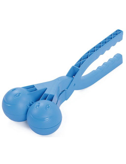 Śnieżkomat- snowball do robienia kulek śnieżnych podwójny niebieski