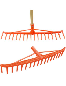 Grabie ogrodowe do siana pro pomarańczowe