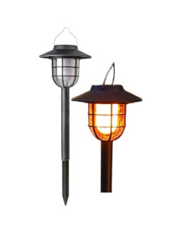 Lampa solarna efekt płomienia 2w1 6led smd