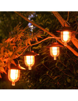 Lampa solarna efekt płomienia 2w1 6led smd 2