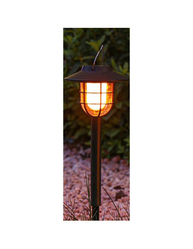 Lampa solarna efekt płomienia 2w1 6led smd