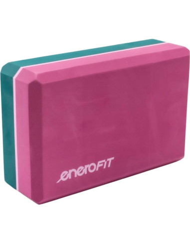 Blok kostka do ćwiczeń joga pilates fitness tricolor enero fit