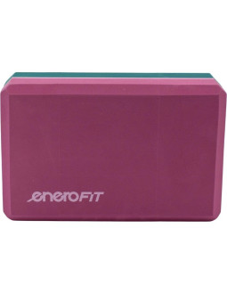 Blok kostka do ćwiczeń joga pilates fitness tricolor enero fit 2