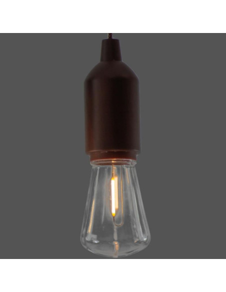 Lampa żarówka kempingowa turystyczna na baterie redcliffs wzór 2