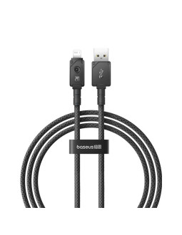 Kabel baseus unbreakable usb-ip 2.4a 2m (czarny)