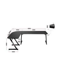 Biurko gamingowe hz-hero 7.0 2