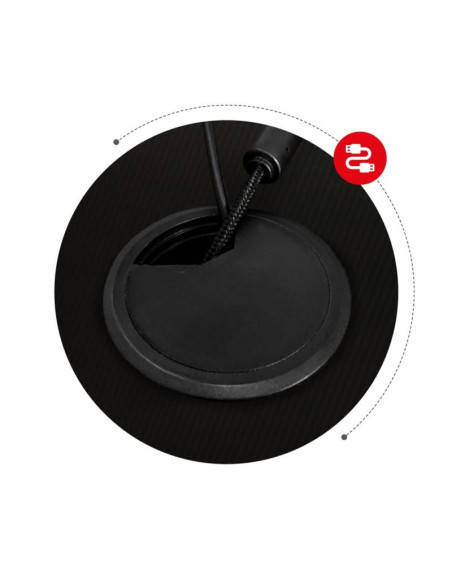 Biurko gamingowe hz-hero 5.0 red