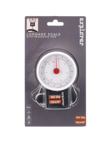 Waga bagażowa z miarką max 32kg proworld