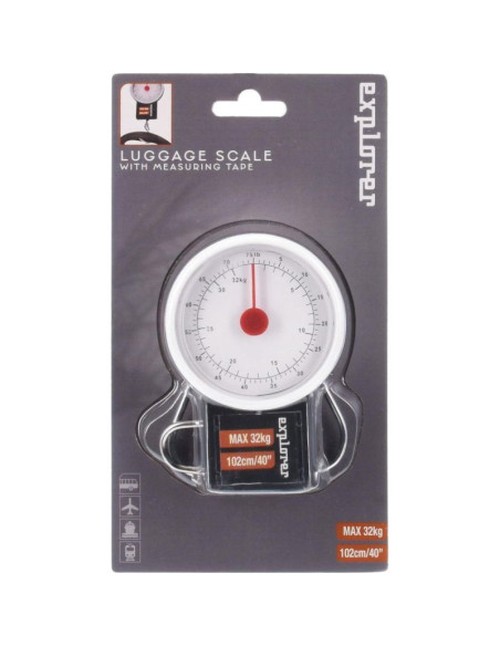 Waga bagażowa z miarką max 32kg proworld