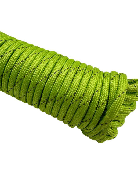 Linka turystyczna odblaskowa 15m zielona redcliffs