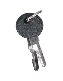 Zapięcie rowerowe dunlop spiralne na klucz 1.2x65cm - czerwone 2