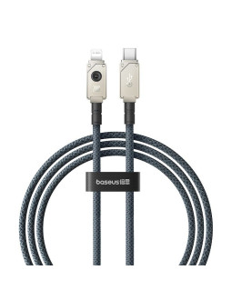 Kabel baseus unbreakable usb c-ip 20w 1m (biały)